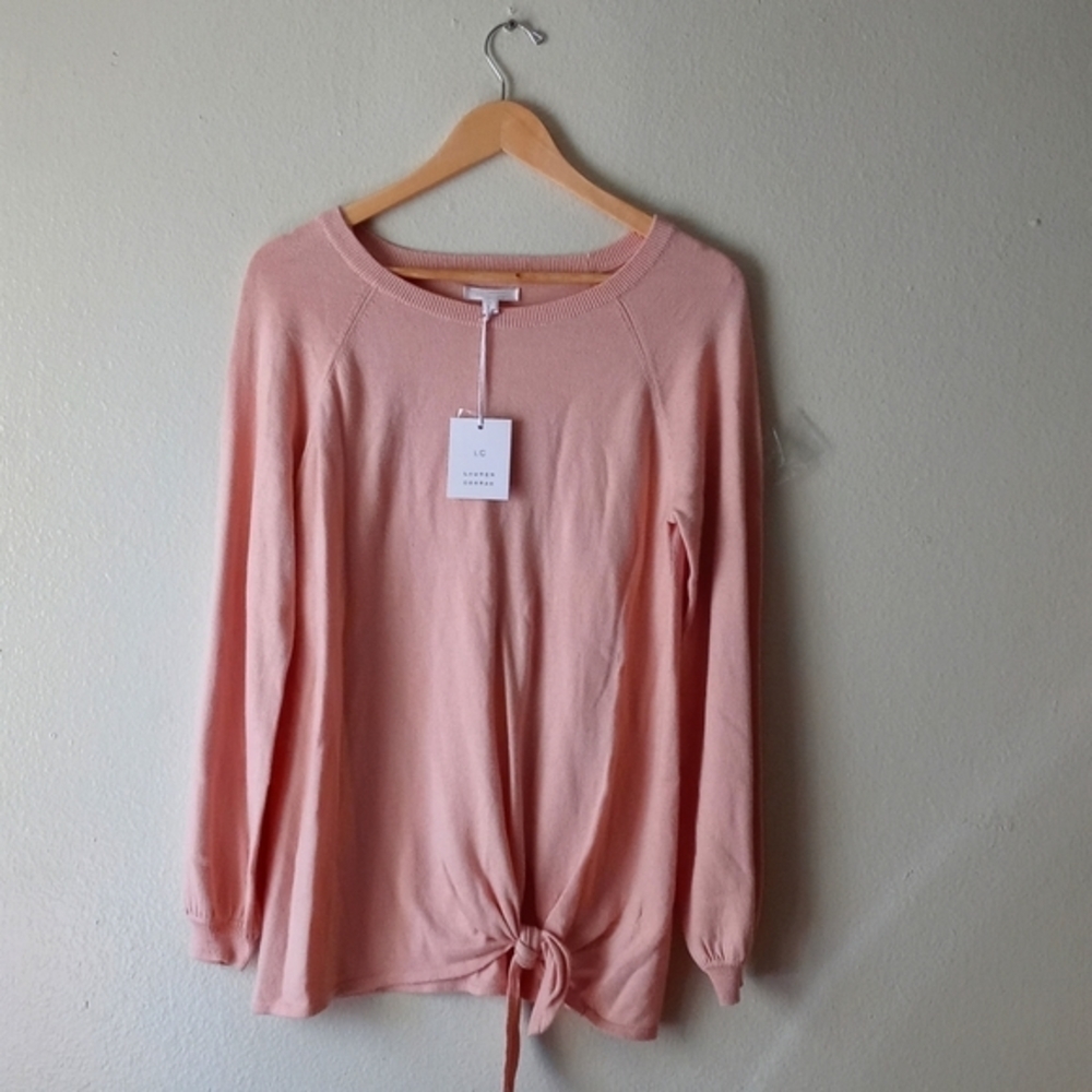 Lauren Conrad Tie Pullover Sweater. Size S. - Picture 2 of 10